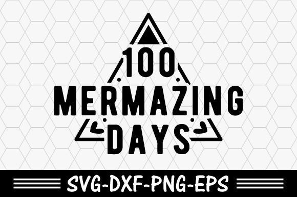 100 Days of School Graphics for T-Shirt Designs