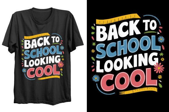 Back to School Looking Cool T-shirt SVG
