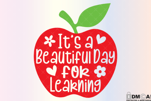 Beautiful Day Learning SVG PNG: Graphics & Print Templates