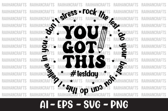 Don’t Stress, Rock the Test: Graphics for Crafts & Local Branding