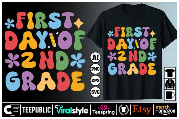 FIRST DAY of Back to School T-shirt
