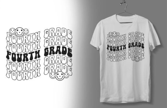 Fourth Grade Back to School SVG Graphics for Crafts