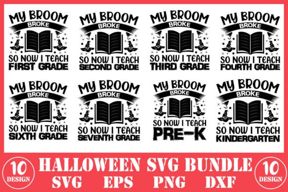 Halloween SVG Bundle, Back to School