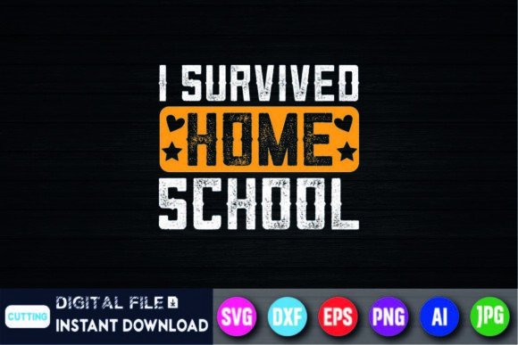 I Survived Home School, Back to School Graphics