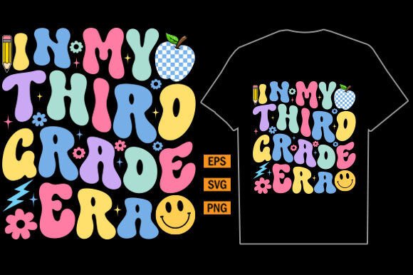 In My 3rd Grade Era Groovy Graphics