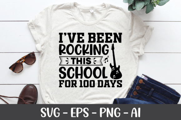 I’ve Been Rocking This School SVG: Graphics for Crafts & Celebration
