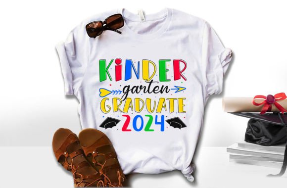 KINDERGARTEN GRADUATE Graphics for T-Shirt Designs