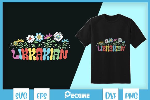 Librarian Back to School SVG: T-Shirt Designs & Graphics